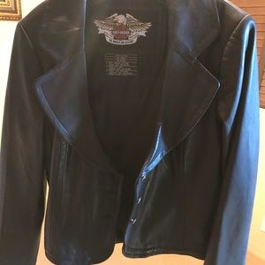 Leather Harley Davidson jacket